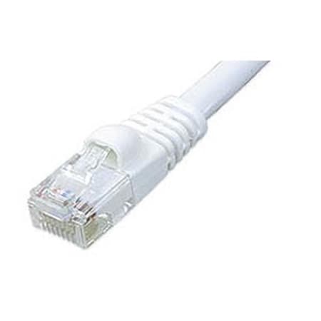 ZIOTEK CAT5e Enhanced Patch Cable with Boot 1ft White 119 5132